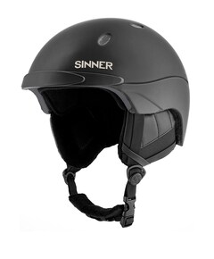 Skihelm uniseks zwart