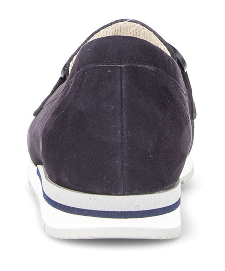 dames instappers blauw