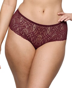 Dames string bordeaux