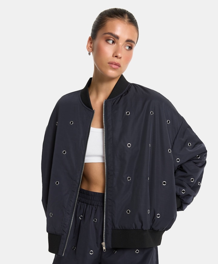 Dames jas blauw