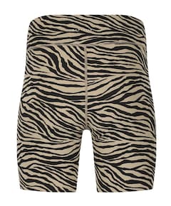 Larissa W Printed Short dames tight short zwart