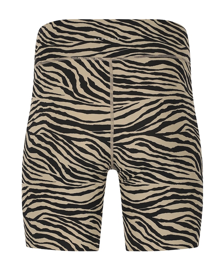 Larissa W Printed Short dames tight short zwart