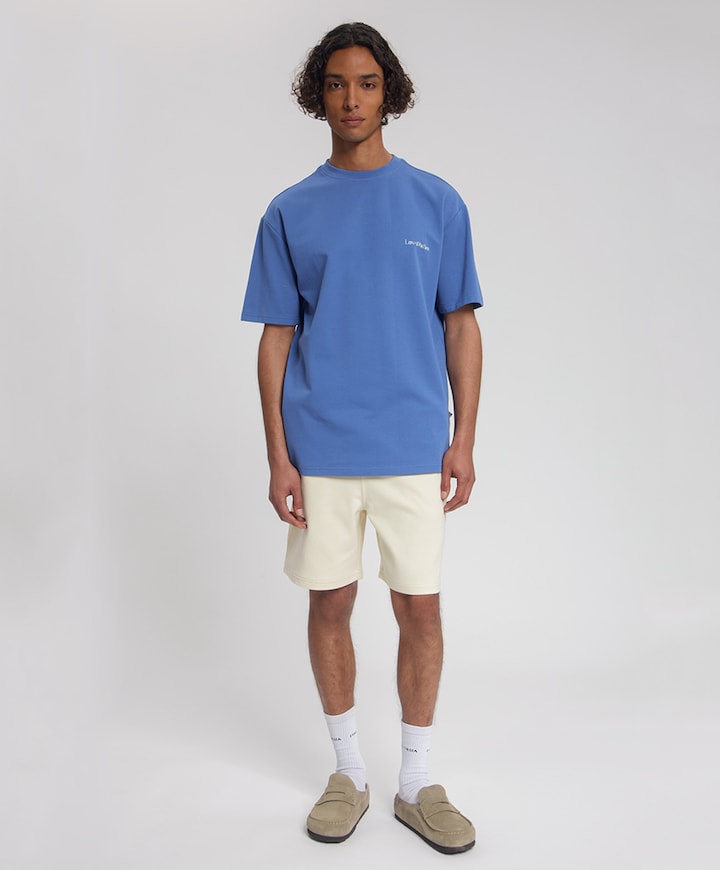 Heren T-shirt blauw