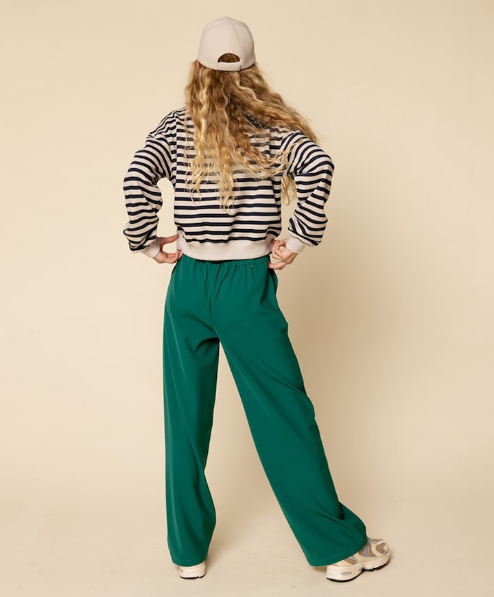 meisjes pantalon groen