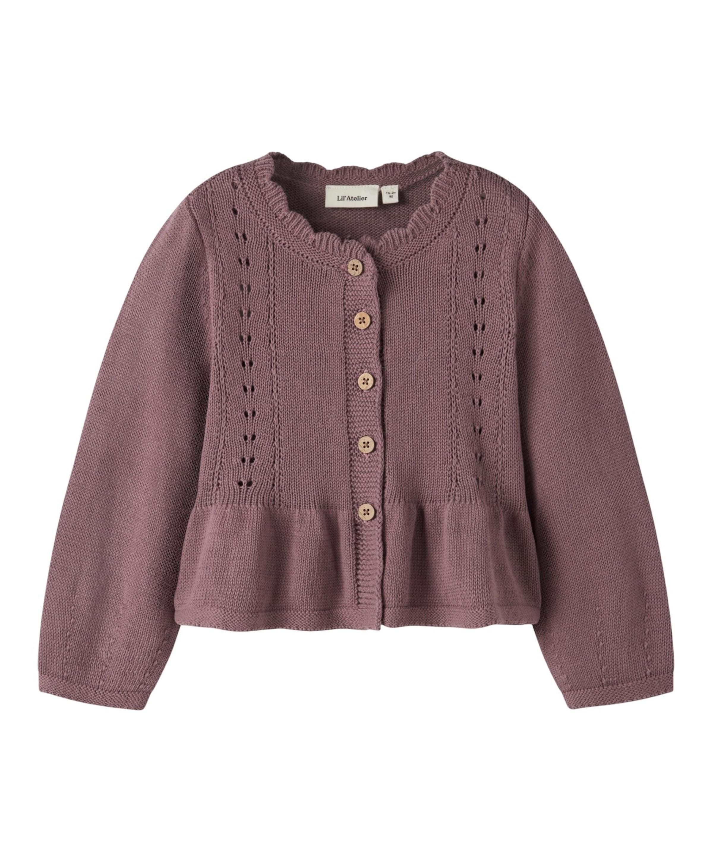 Meisjes vest paars