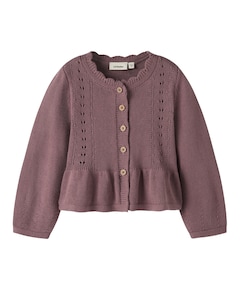 Meisjes vest paars
