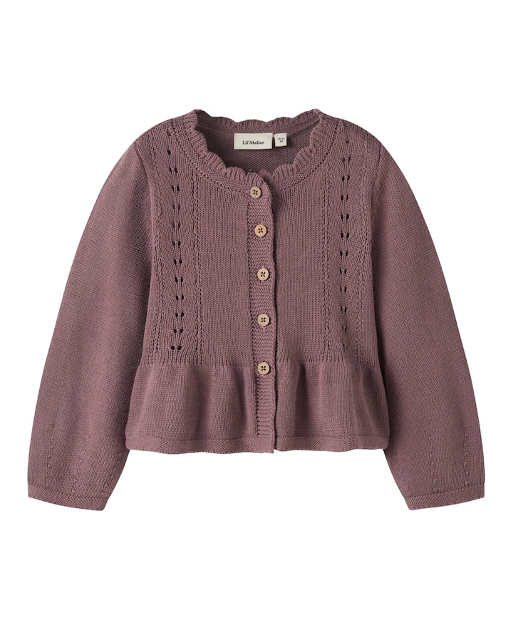 Meisjes vest paars