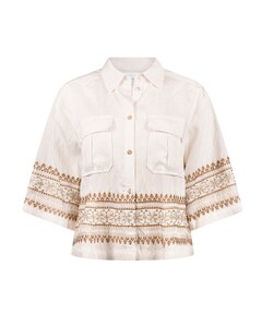 Dames blouse ecru