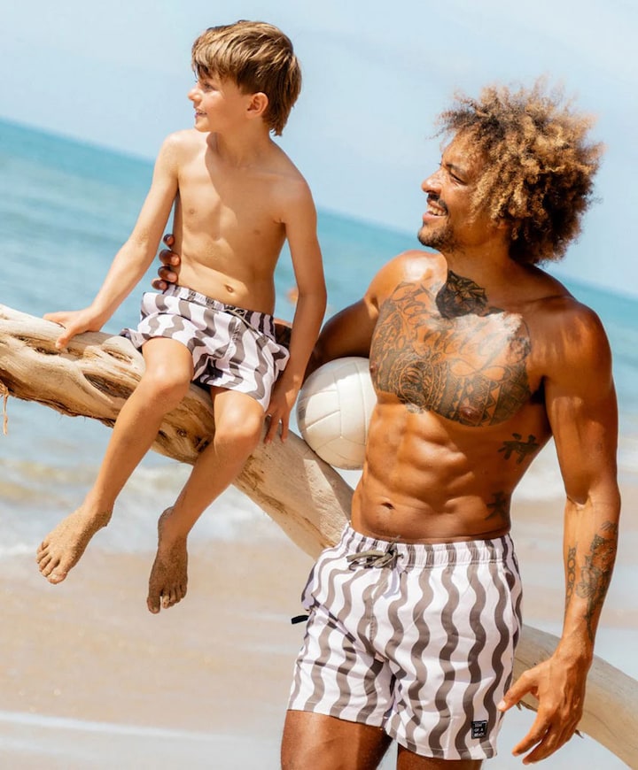 Jongens zwemshort groen