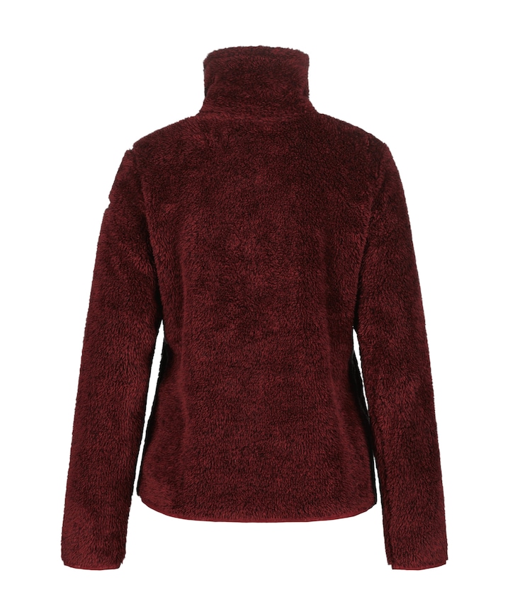Dames vest bordeaux