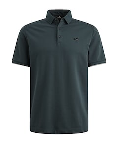 Heren polo blauw