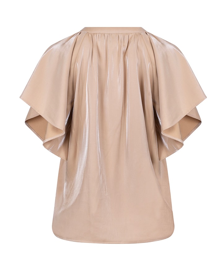 Dames top beige