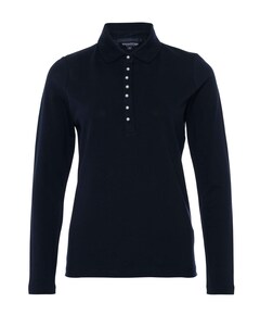 Dames polo blauw
