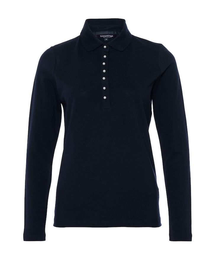 Dames polo blauw