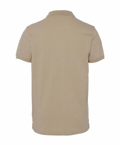 Heren polo beige
