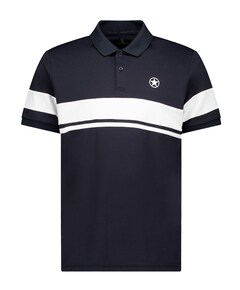 Heren polo blauw