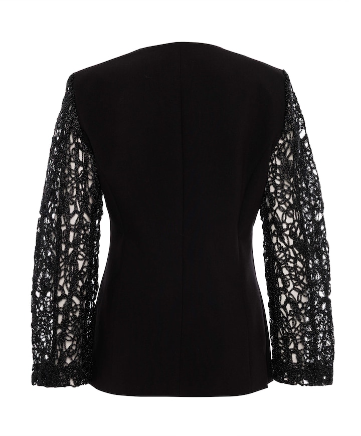 Dames blazer zwart