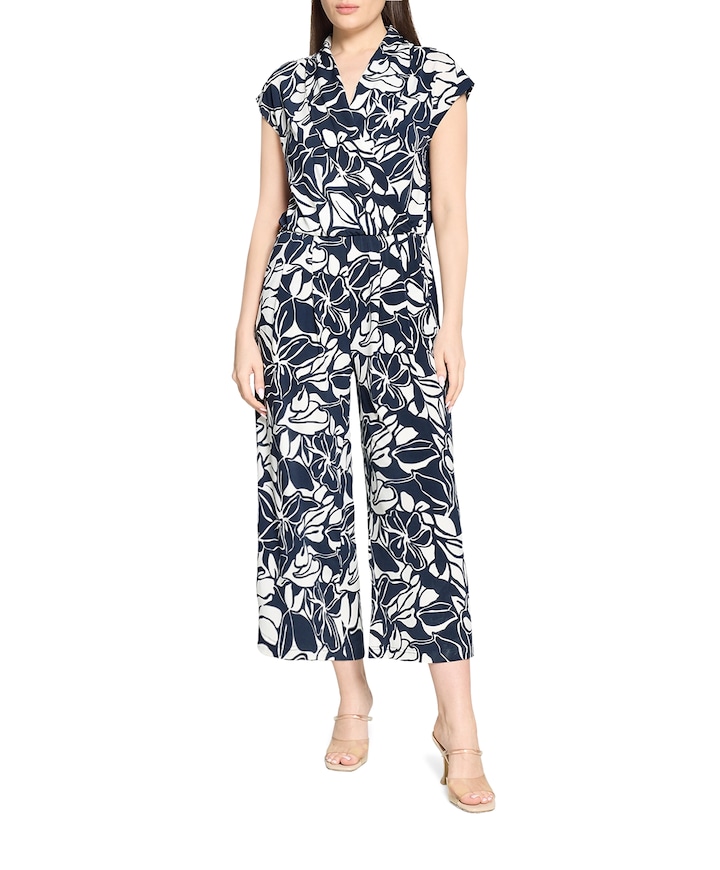 dames jumpsuit blauw