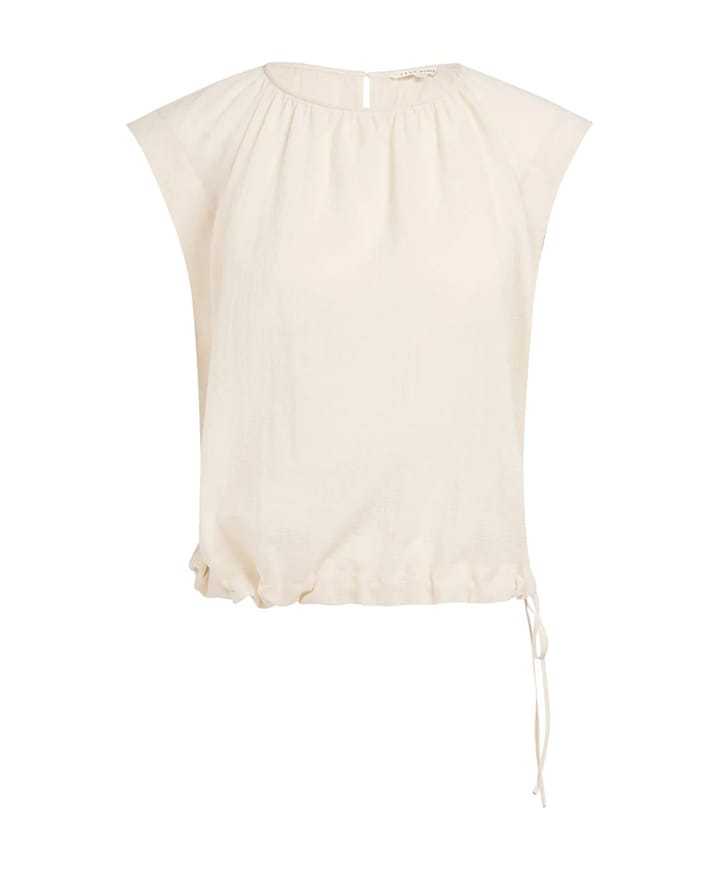 Dames top ecru