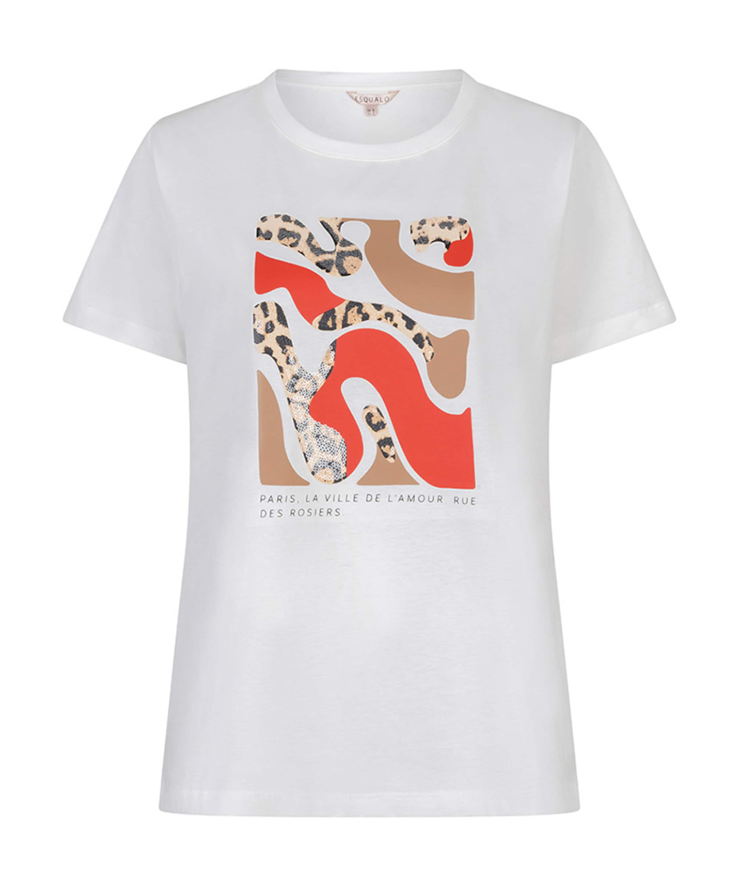 Dames t-shirt ecru