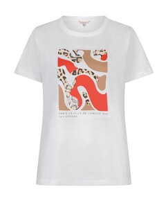Dames t-shirt ecru