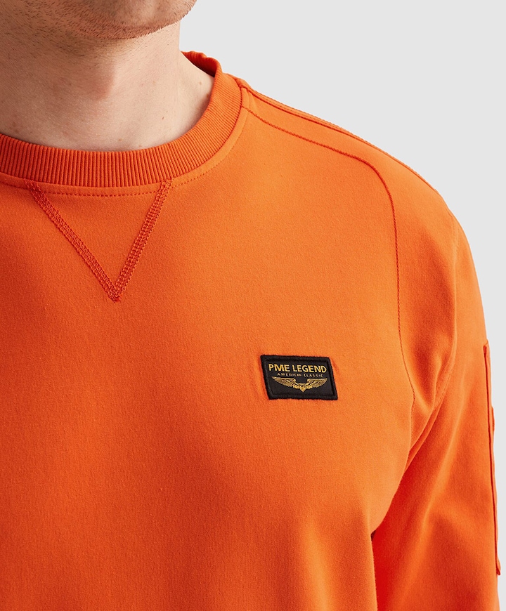 Heren trui oranje