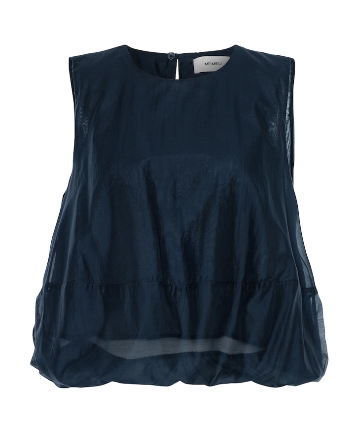 Dames top blauw
