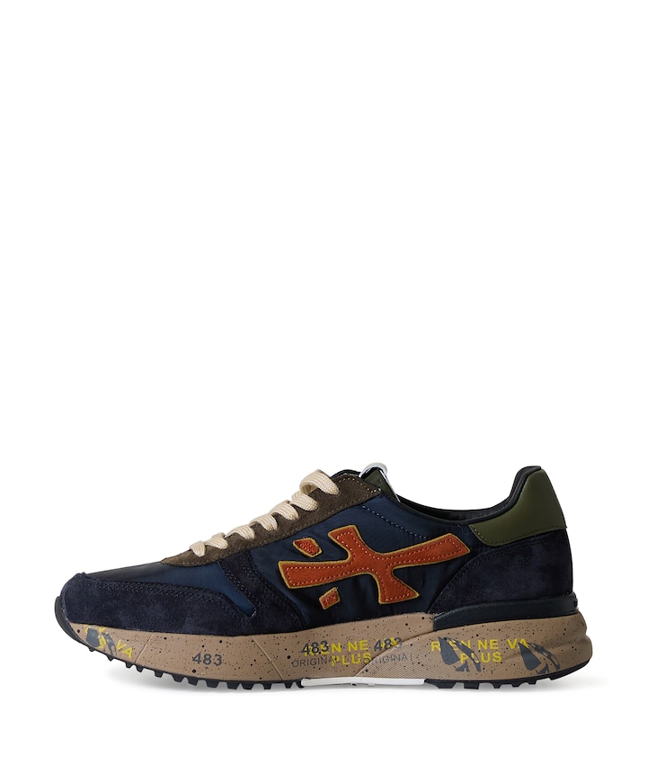 Mick heren sneakers blauw