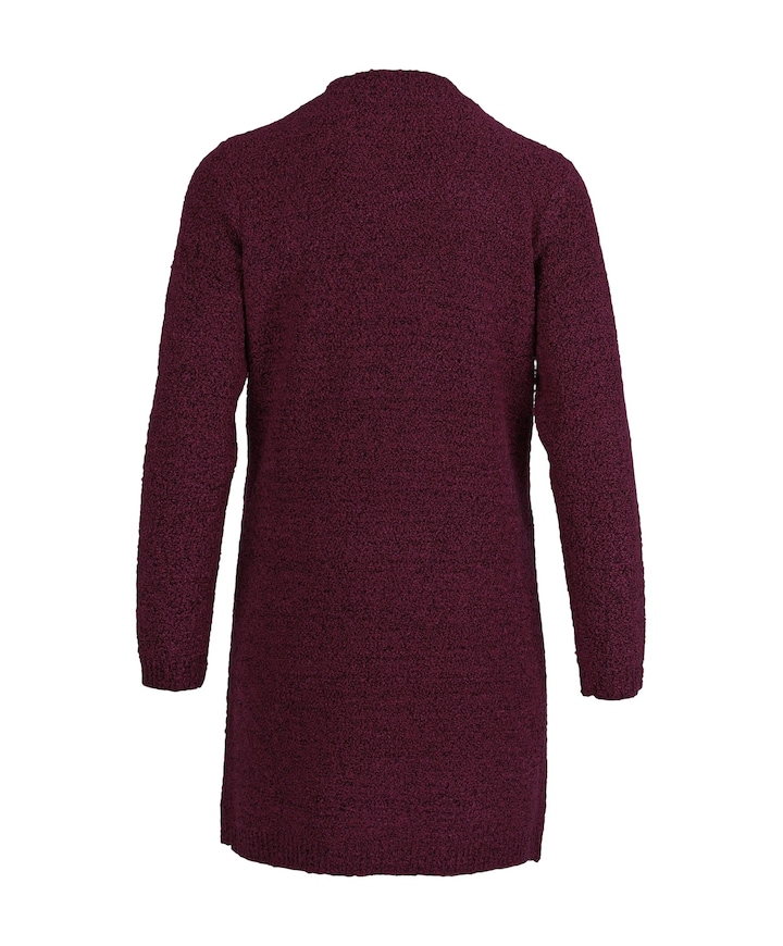 Dames vest bordeaux