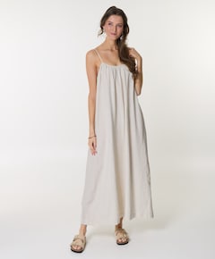Dames jurk beige