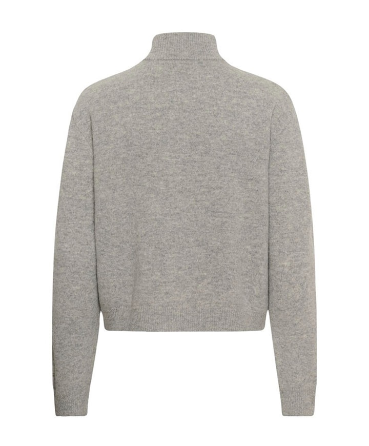 Dames vest grijs