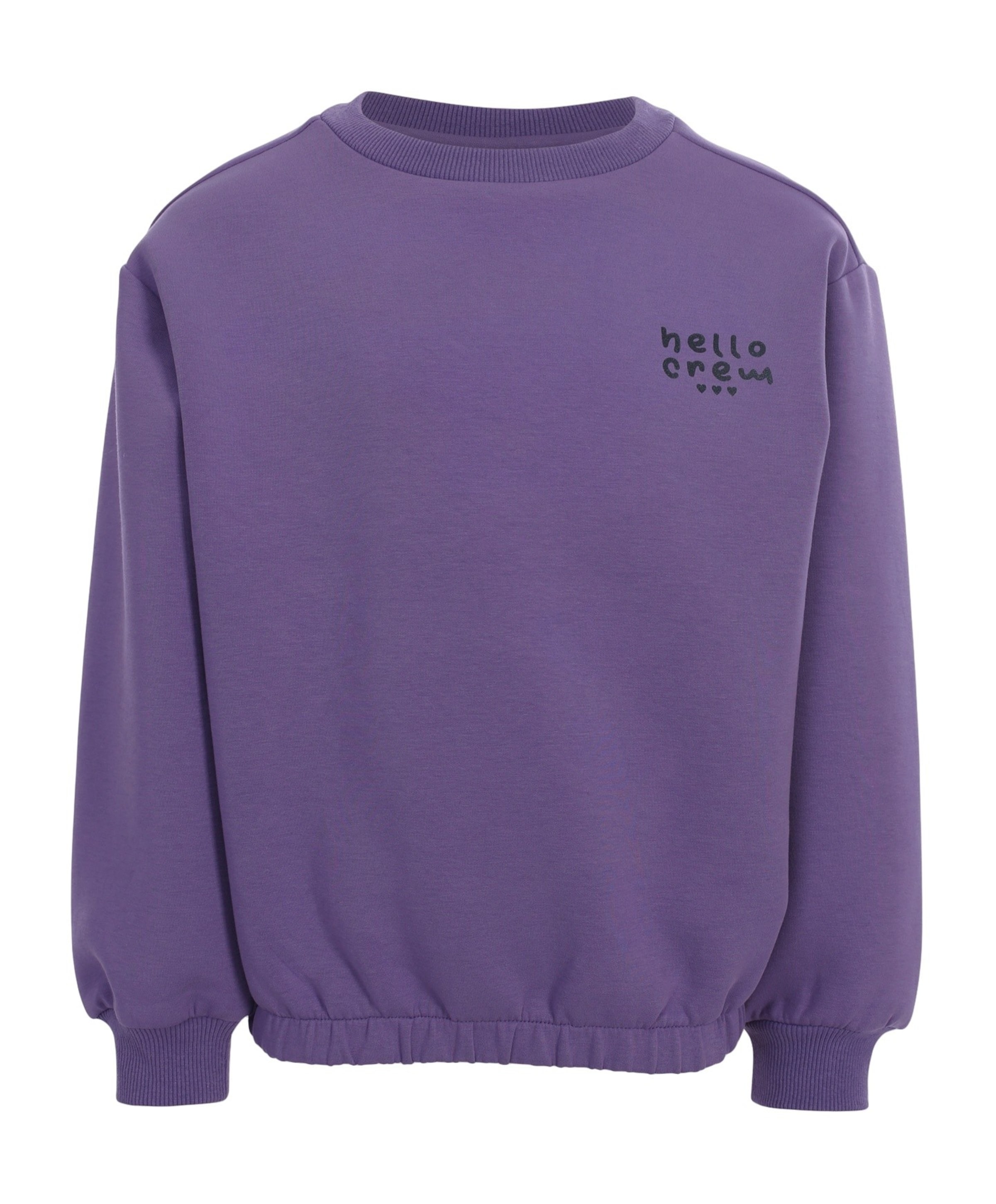 Meisjes sweater paars