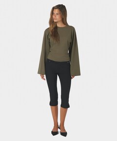 Dames longsleeve groen
