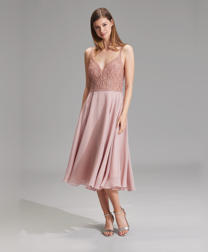 Dames jurk roze