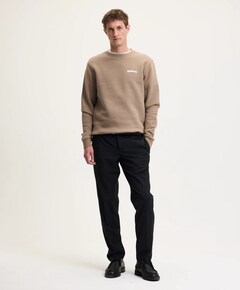 Heren sweater bruin