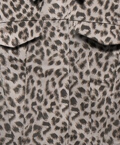 Meisjes spijkerjas beige