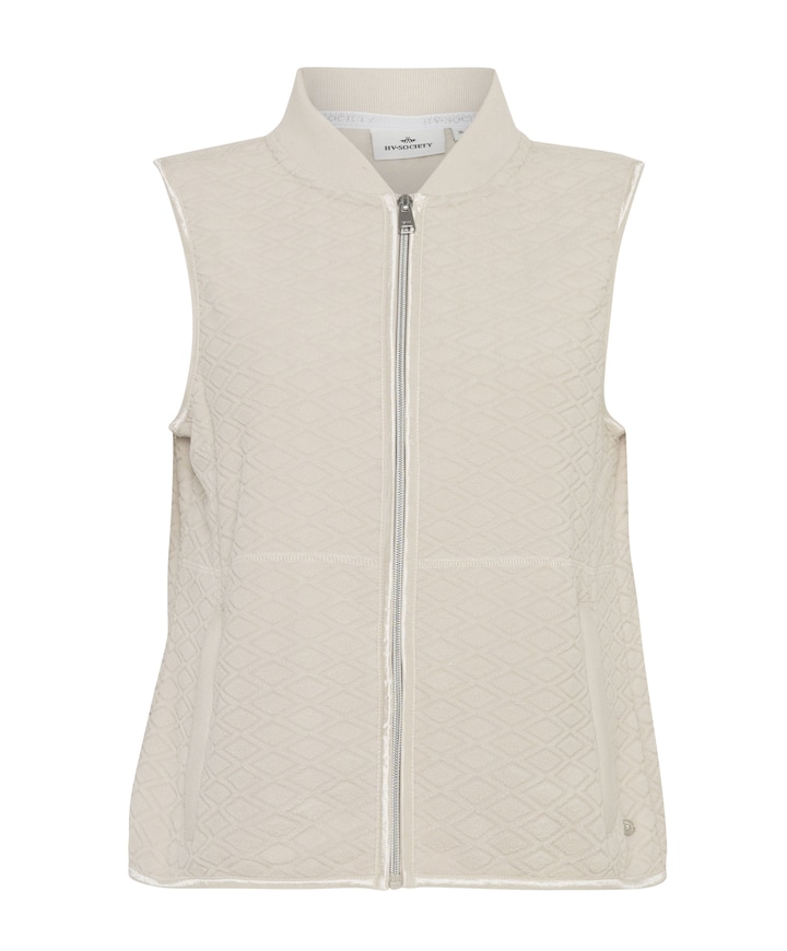 Dames bodywarmer beige