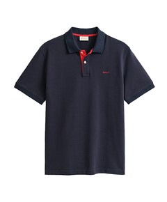 Heren polo blauw