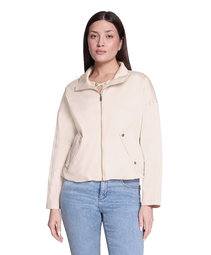 Dames jas beige