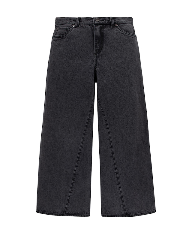 LVG Altered baggy wide leg jeans grijs