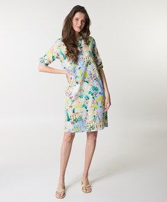 Dames jurk blauw