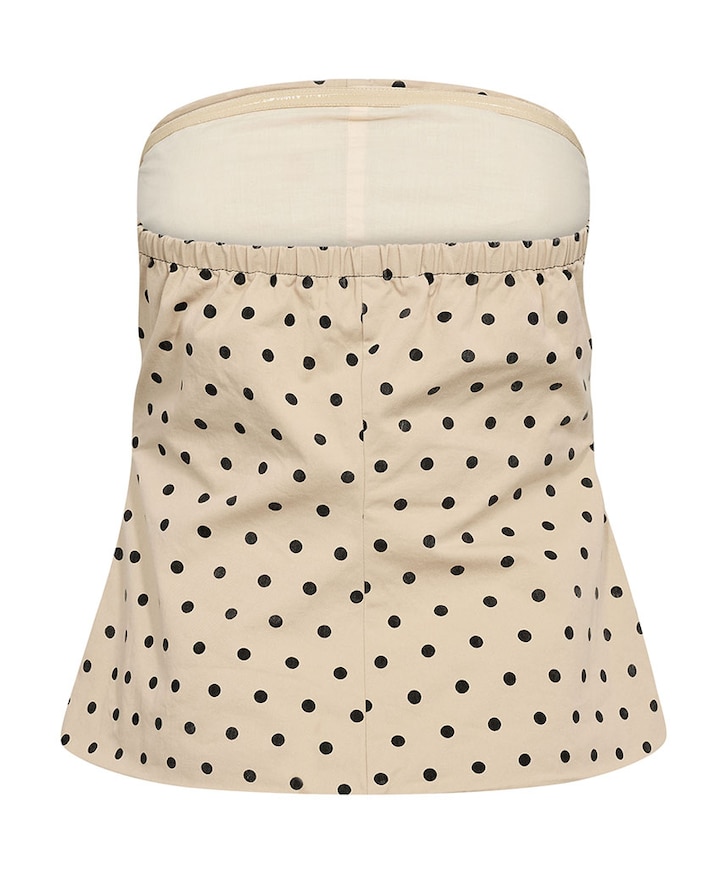 Dames top beige
