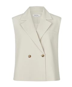 Dames gilet ecru