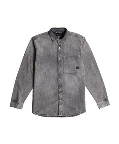 Overhemd lange mouw grijs