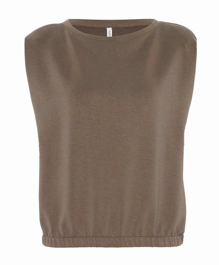 Dames top beige
