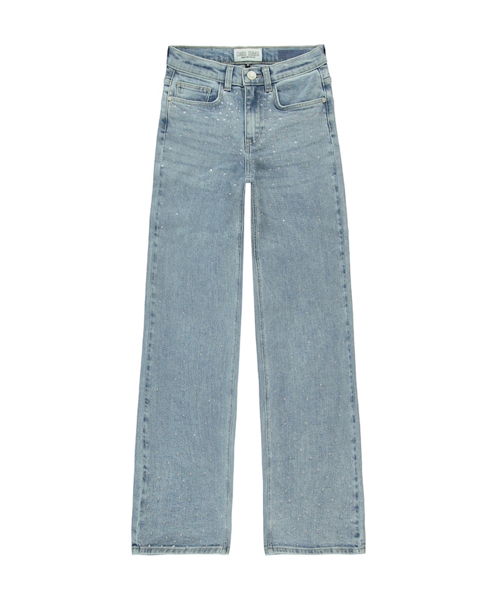 YARA Den. Blue Used jeans blauw