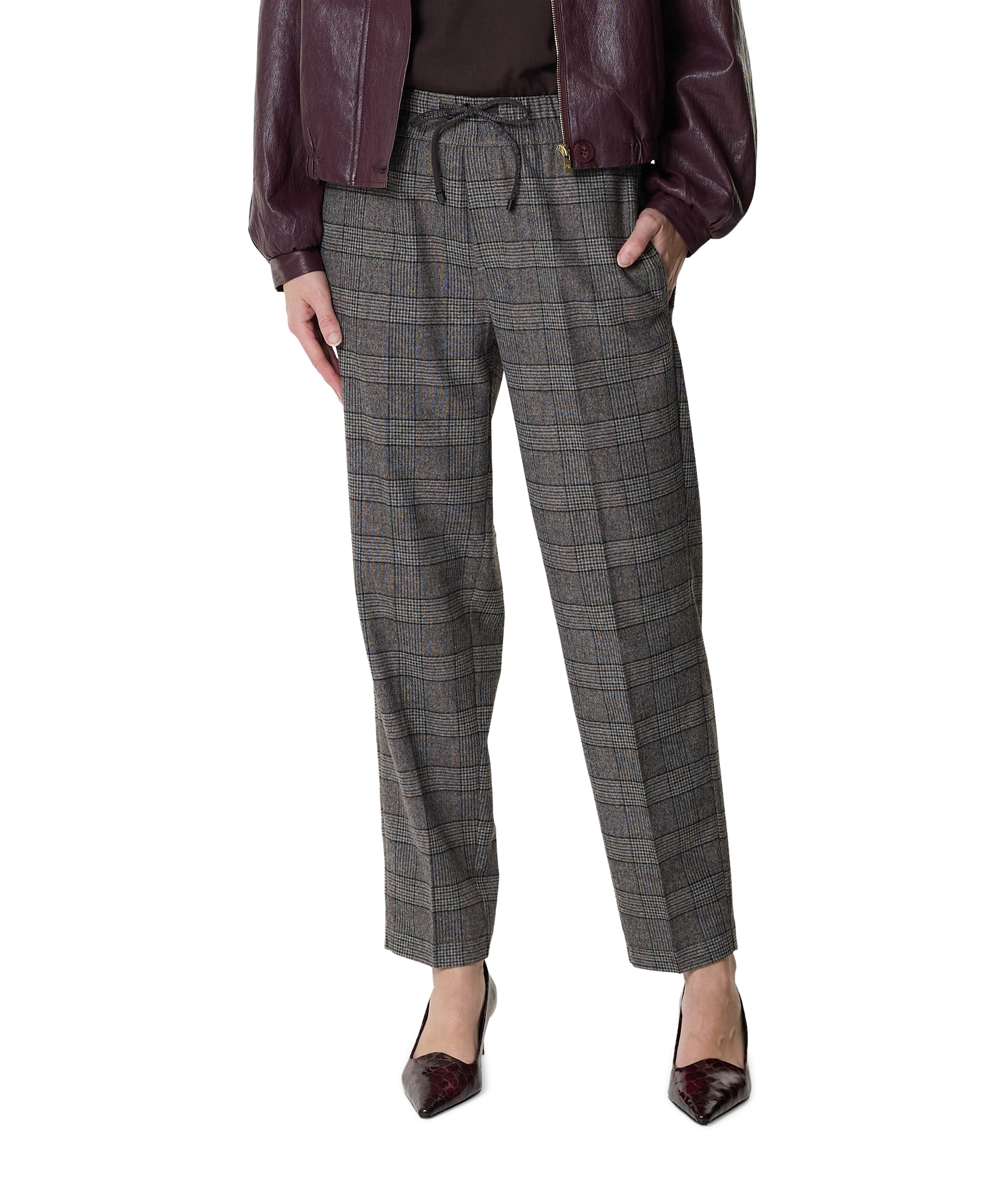Mara Tapered Jogger dames broek grijs