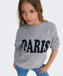 Meisjes trui grijs
