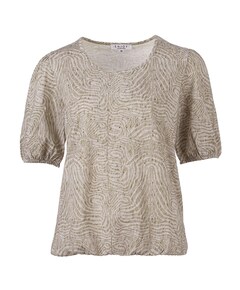 Dames t-shirt beige