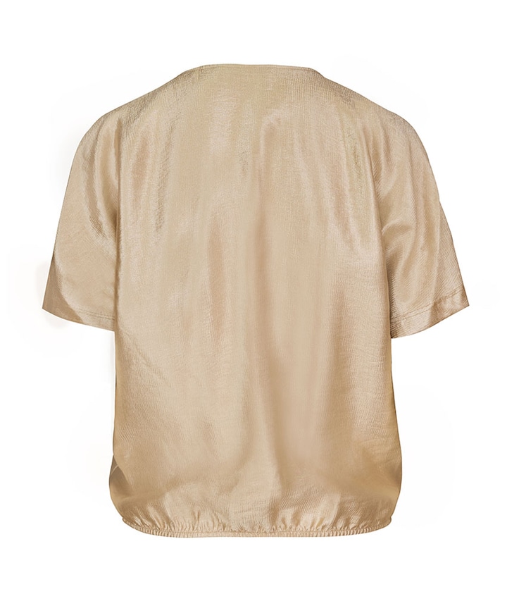 Dames blouse beige